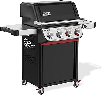 Weber Spirit E-425 4 Burner Liquid Propane Grill Black