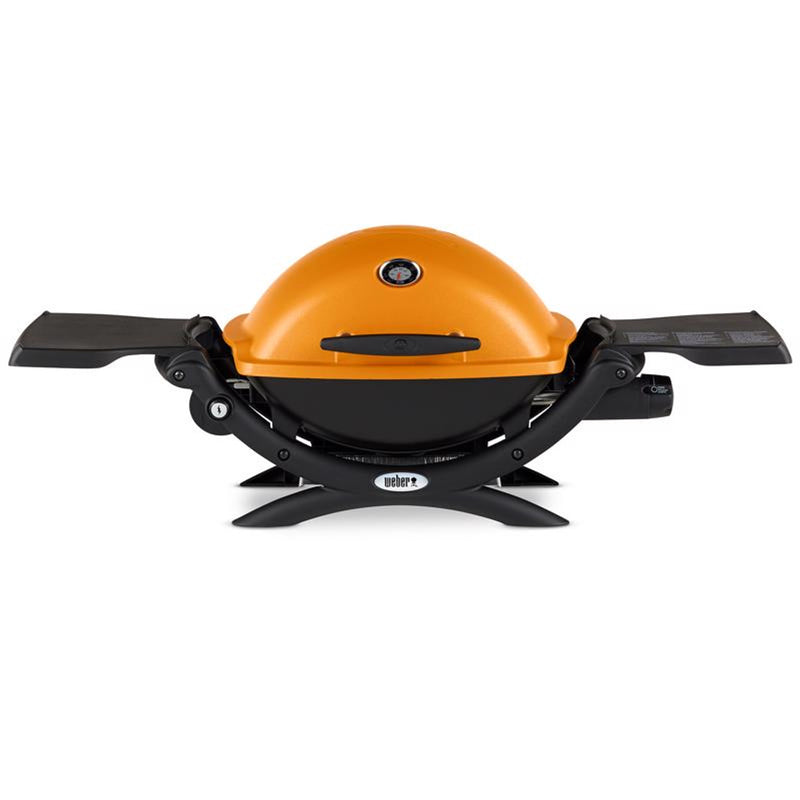 Weber 51080001 Q 1200 Gas Grill, 8500 Btu/hr BTU, Liquid Propane, 1 -Burner, 189 sq-in Primary Cooking Surface