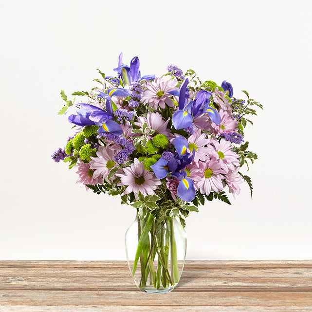 Blue Lavender Flower Mix