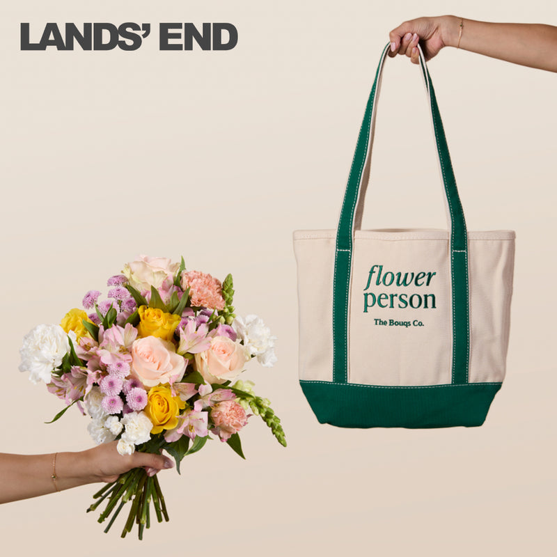 The Lands' End Canvas Pocket Tote Gift Set
