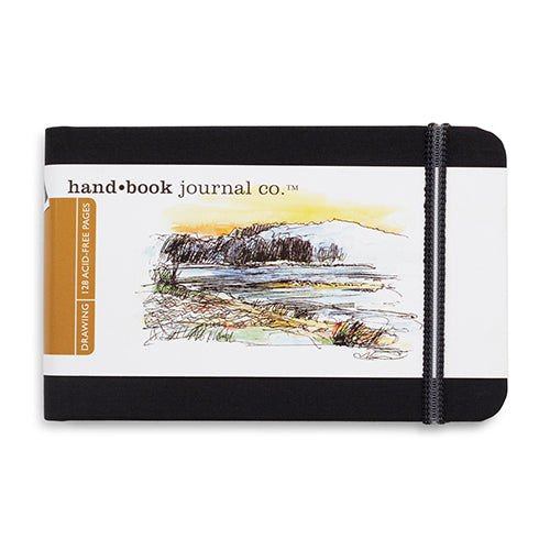 Travelogue Journal – Pocket Landscape 3.5 x 5.5 in. – Ivory Black