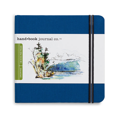 Travelogue Journal – Square 5.5 x 5.5 in. – Blue