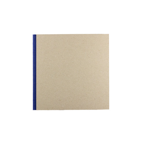 Kunst & Papier - Pasteboard Cover Sketchbook - Blue, 6.7" x 6.7"