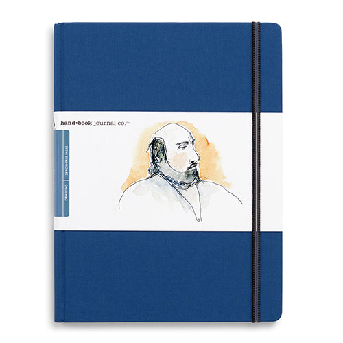 Travelogue Journal 8.25 x 11 in. Portrait - Blue