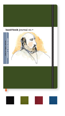 Travelogue Journal – Large Portrait 5.5 x 8.25 in. – Red