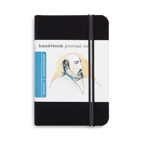 Travelogue Journal – Pocket Portrait 3.5 x 5.5 in. – Ivory Black