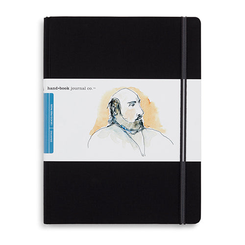Travelogue Journal 8.25 x 11 Portrait - Black
