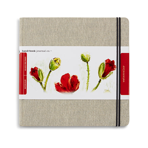 Travelogue Watercolour Journal – 8.25 x 8.25 in. – 30 sheets